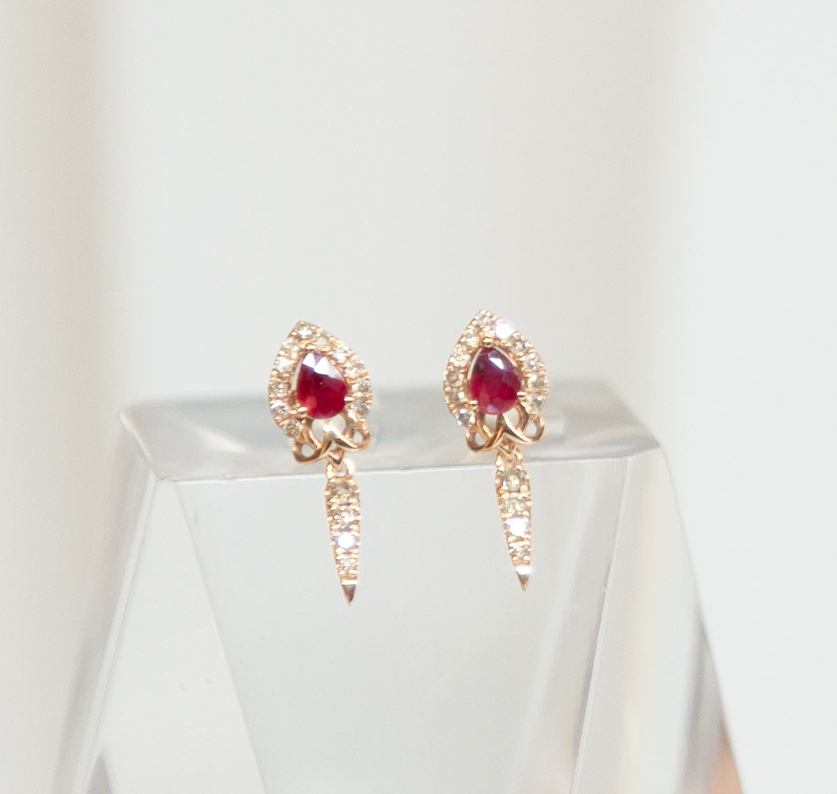 Celestial Nebula Earrings - Sapphire Earrings