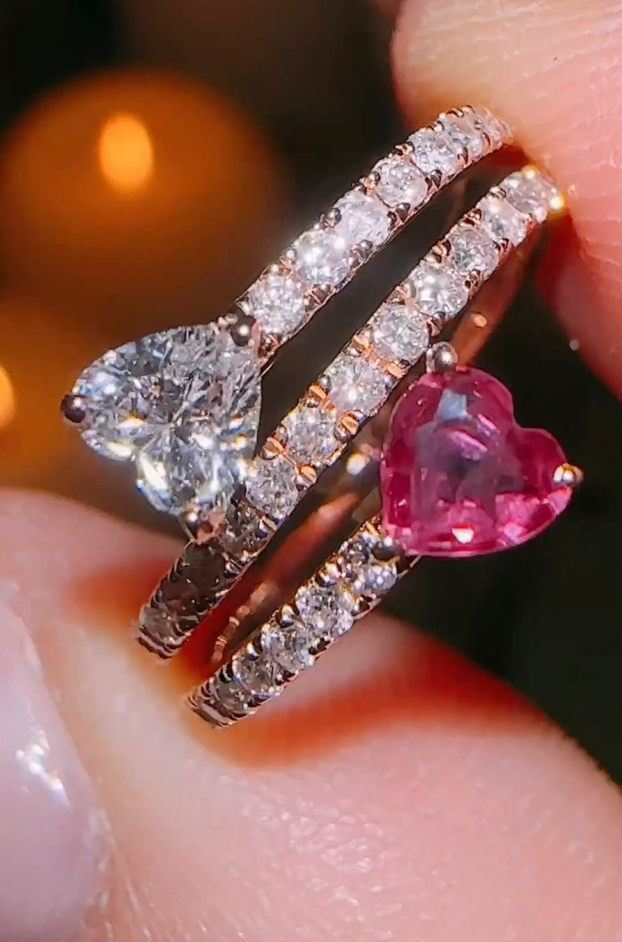 Rosé Temptation Ring