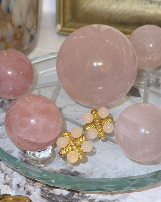 Rose Quartz Interlace