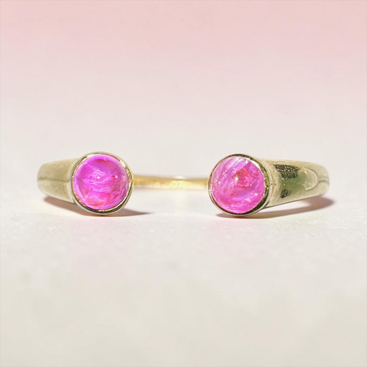 Ruby Orb Ring
