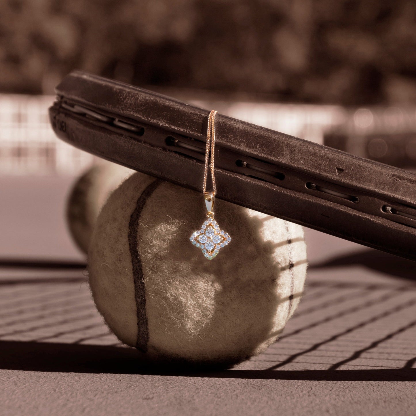 Wallflower Pendant Necklace