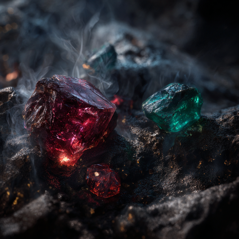 From Molten Drama to Market Glam: The Sparkling Saga of Gemstones
