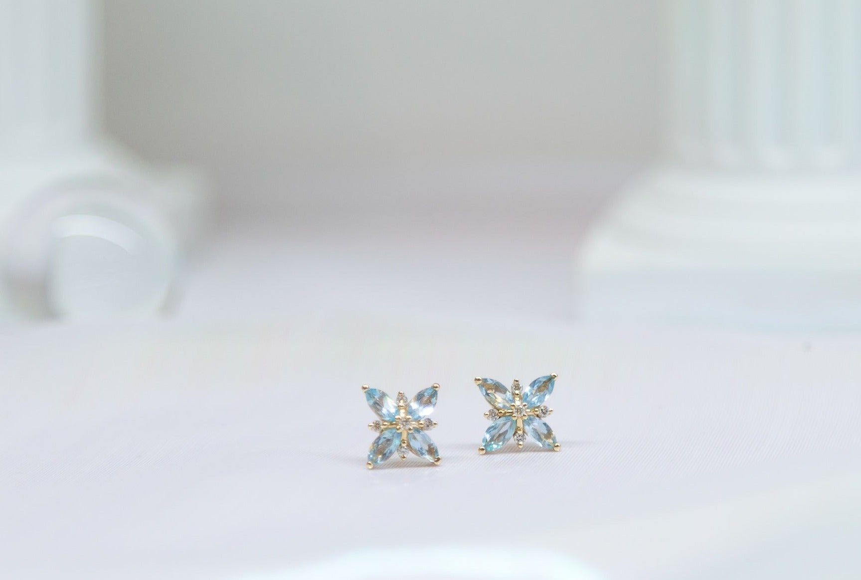 Elegant Star Earrings | Venetian Earrings | Maiagems