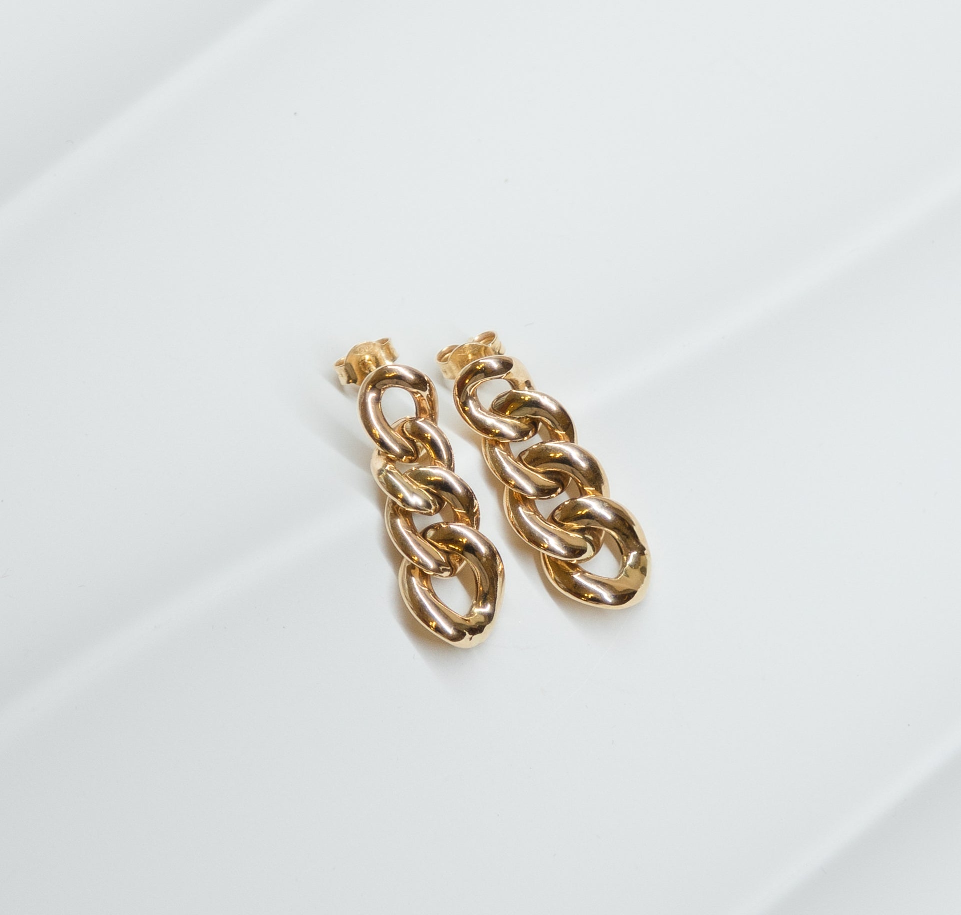 Cuban Chain Earrings - Dior Earring