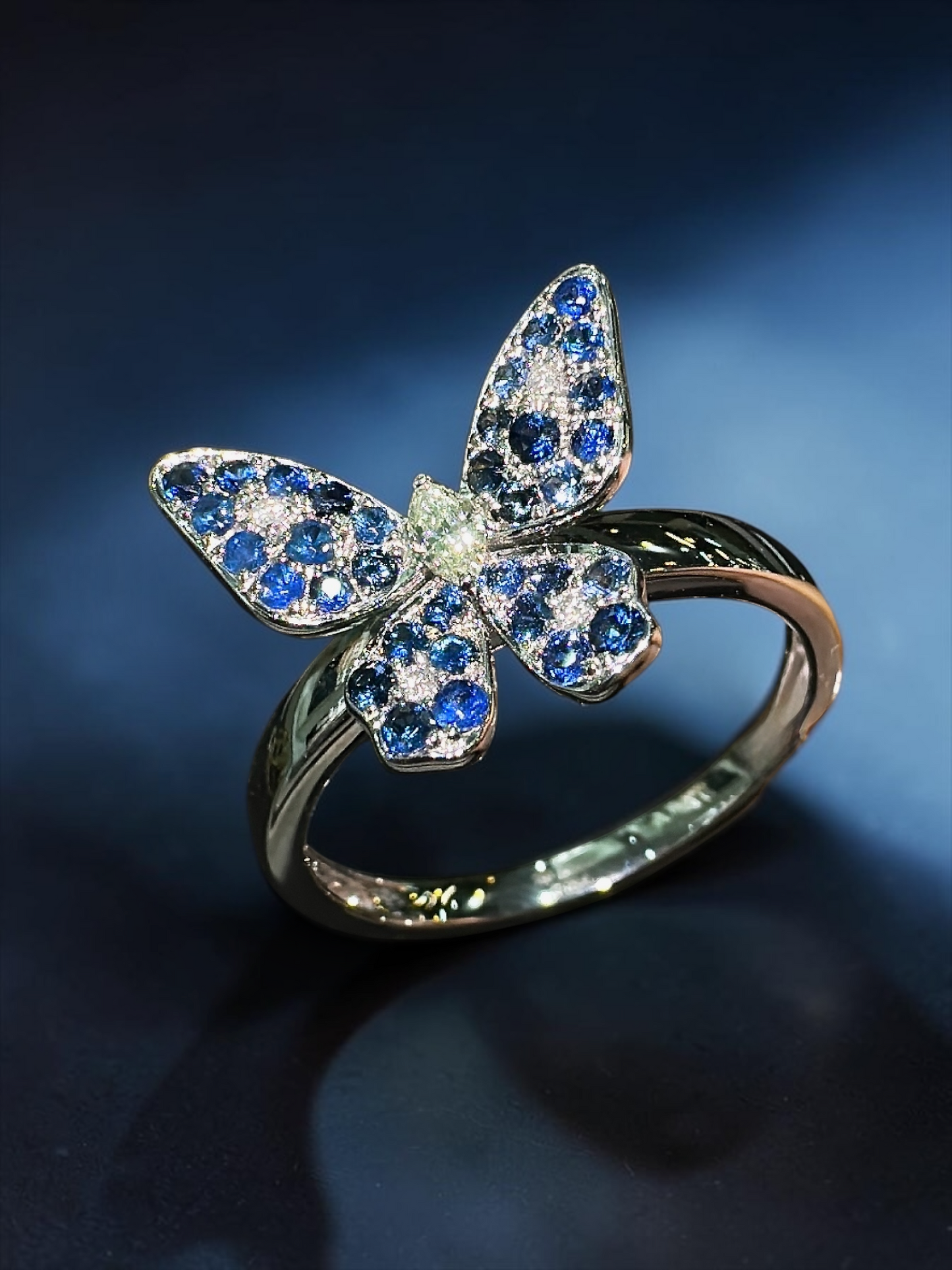 Azure Wings Ring