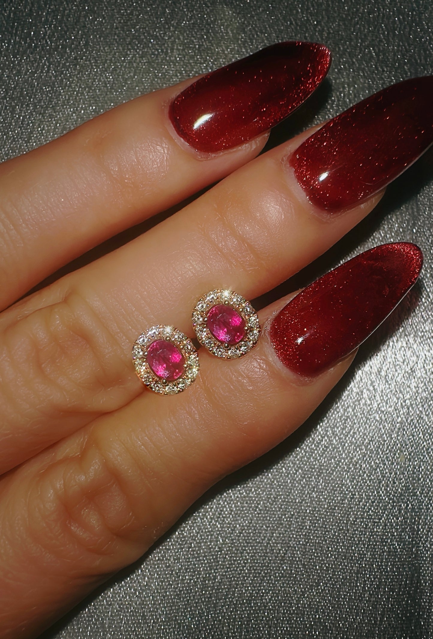 Sovereign Ruby Studs