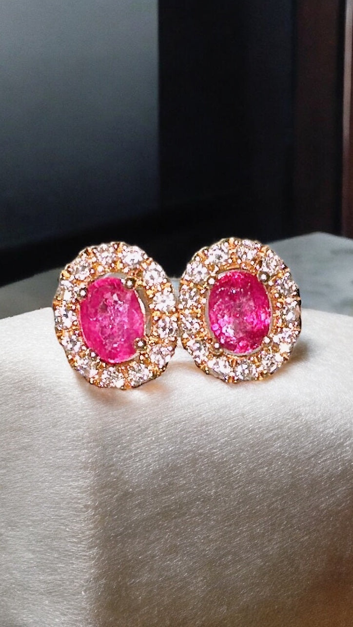 Sovereign Ruby Studs