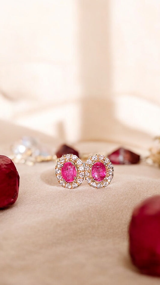 Sovereign Ruby Studs