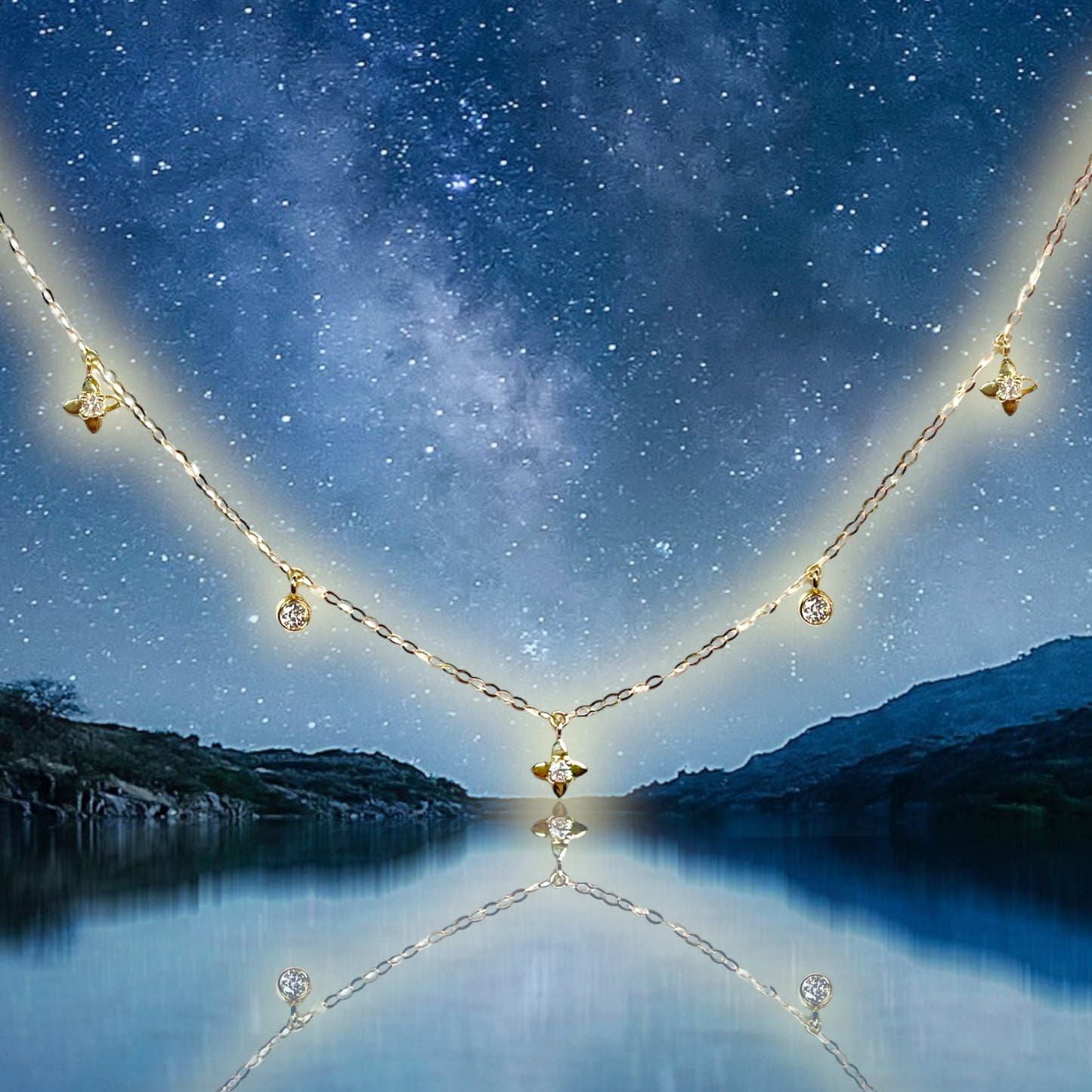 Starry Night Necklace