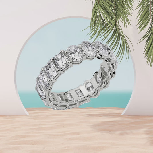 Dual Eternity Ring - Eternity Ring