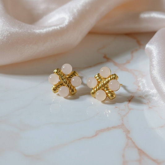 Rose Quartz Interlace